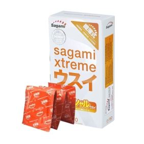 Bao cao su Sagami Xtreme Super Thin hộp 10 cái - siêu mỏng