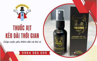 Thuốc xịt kéo dài thời gian - Giải pháp tăng cường tự tin trong quan hệ