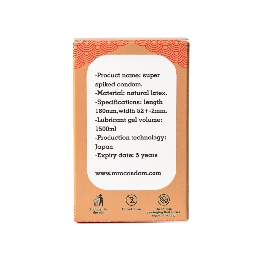 Bao cao su MR.O siêu gai và nhiều gel