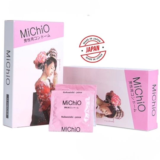 Bao cao su Michio size nhỏ xuất xứ Japan