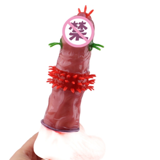 Bao cao su runbo big hộp 6 cái - gai to 6 mẫu gai , tăng hưng phấn cho bạn tình.