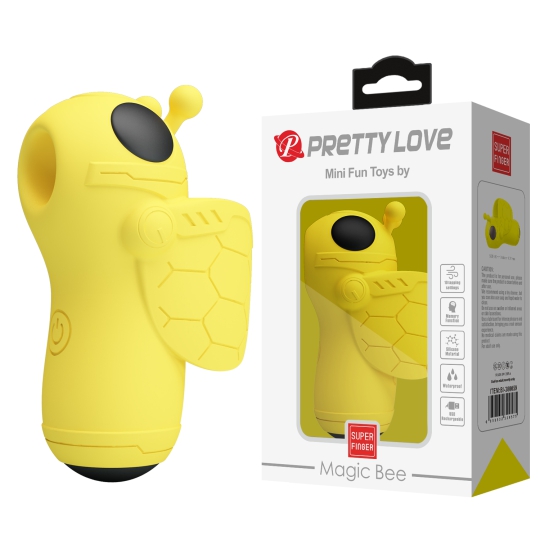 Trứng rung xỏ ngón vỗ kích thích Pretty Love Mini Fun Toys