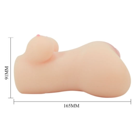 Âm đạo ngực hậu môn cầm tay Crazy Bull Hannah