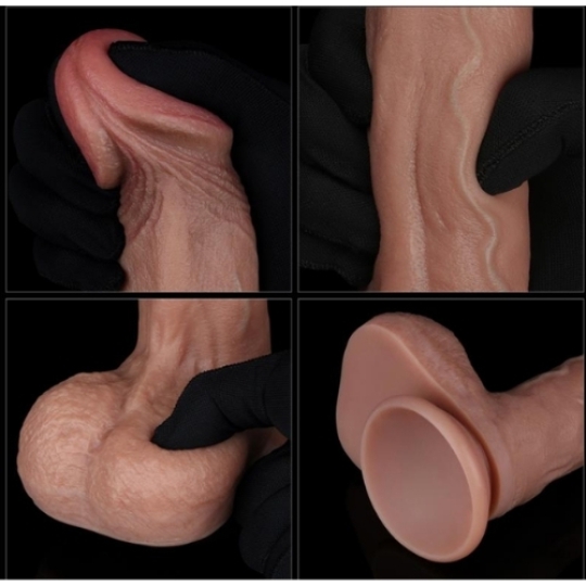Dương vật Lovetoy silicon 2 lớp 22.5cm
