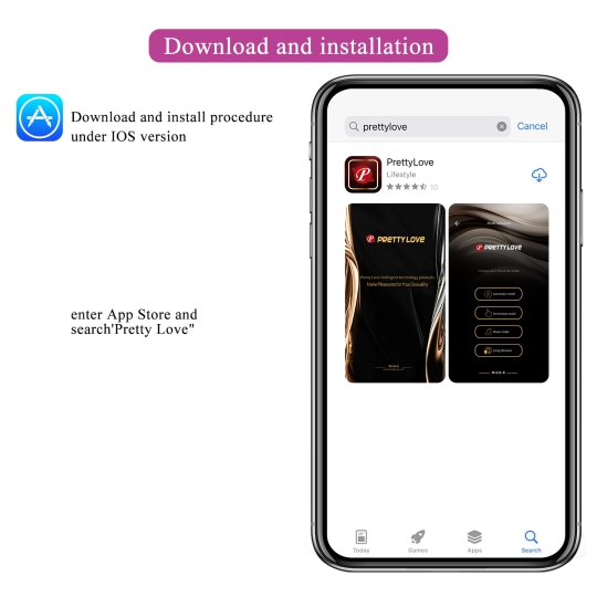 Trứng rung 12 chế độ ĐKTX qua app Pretty Love Dora