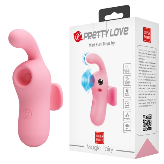 Trứng rung xỏ ngón vỗ kích thích Pretty Love Mini Fun Toys