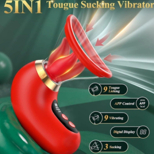 Máy rung hút và lưỡi liếm Virtuoso 2