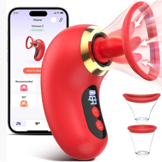 Máy rung hút và lưỡi liếm Virtuoso 2