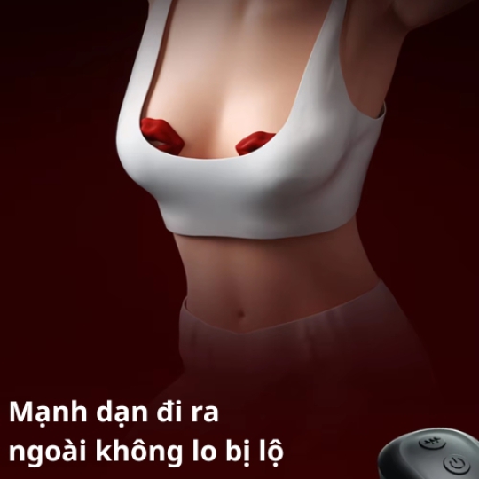 Máy rung núm vú điều khiển từ xa