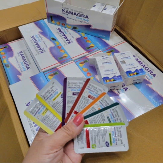 Thạch trái cây Kamgra hàng chính hãng