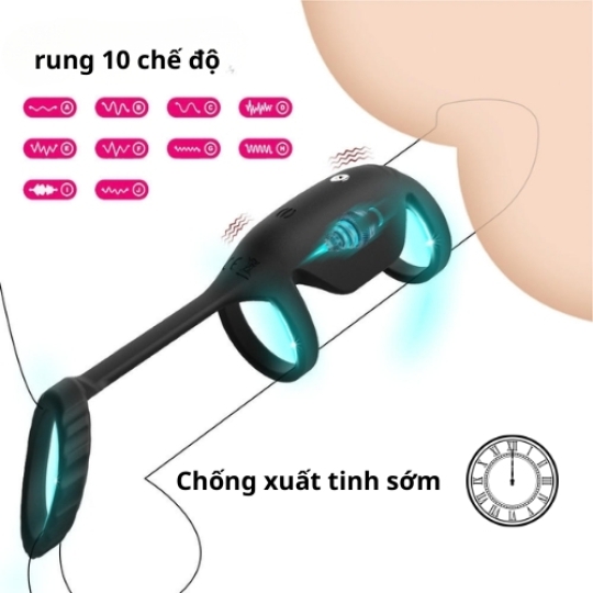 Vòng đeo 3 vòng chống tuột có rung