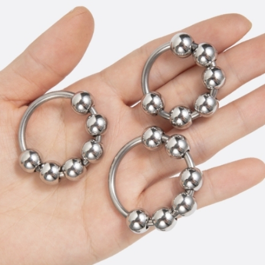 Vòng đeo dương vật inox có bi