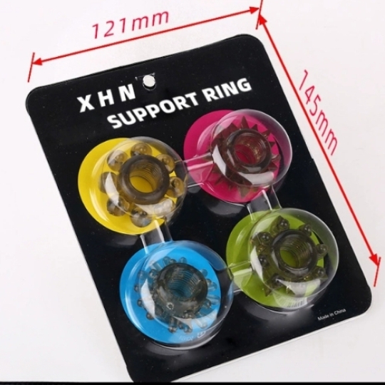 Vòng đeo dương vật XHN Support Ring vỉ 4 cái